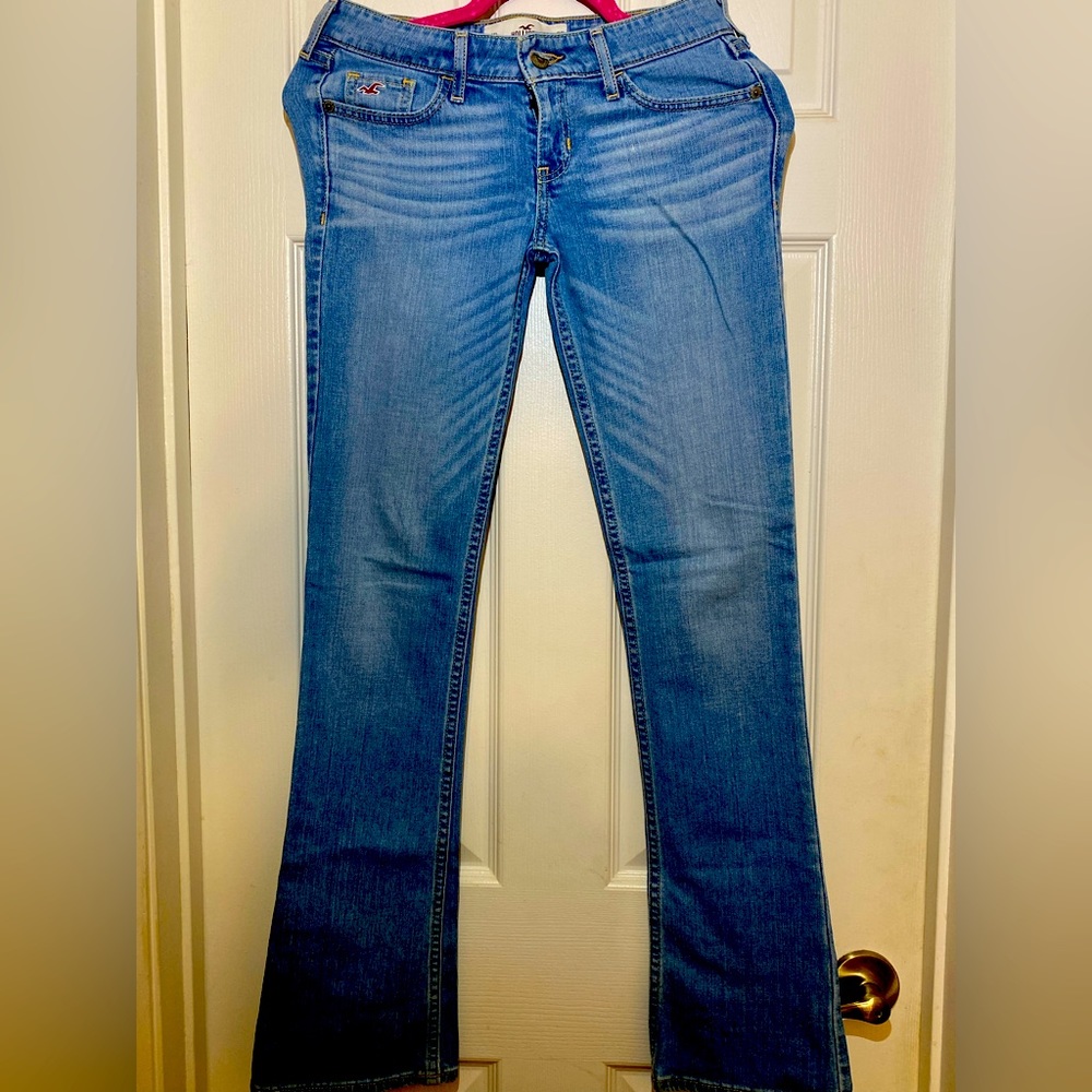 Hollister- girls jeans size 1 R gently used